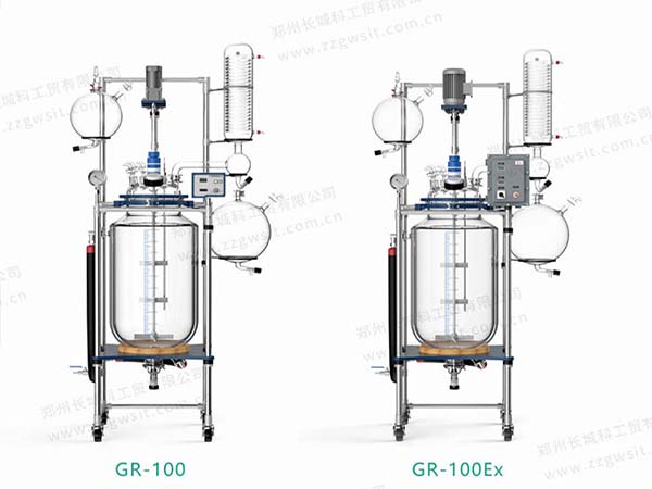 單雙層玻璃反應釜型號