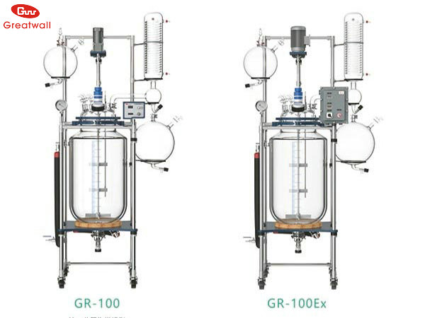 大型雙層玻璃反應(yīng)釜